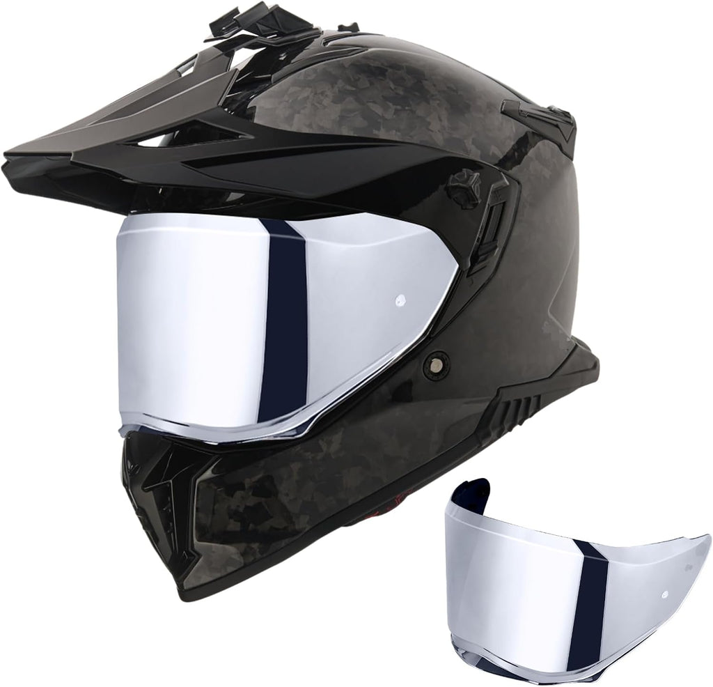 Helmet Visor for Sedici Duale/SEDICI Forged Helmets Replacement | Impact Resistant,UV400 Protection,Helmet Visor for