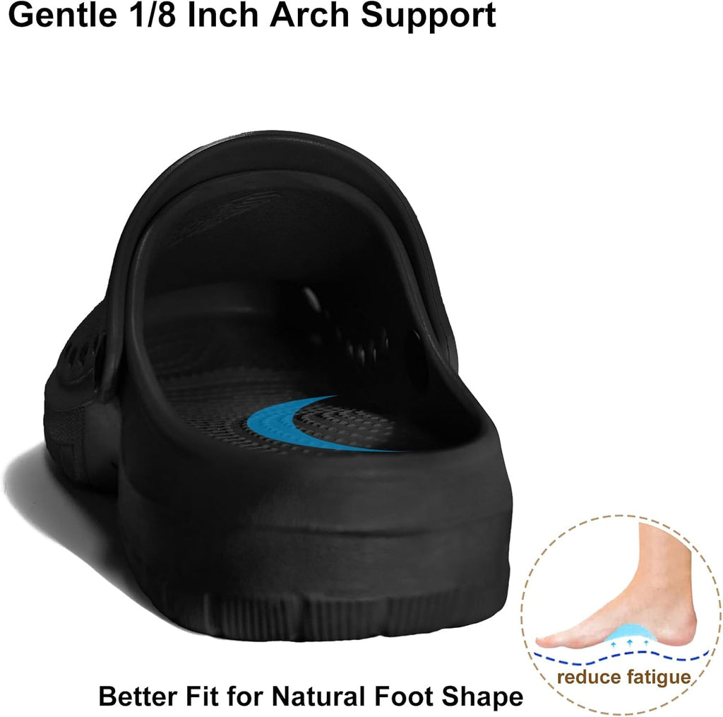 Breathable Work Clogs Slip Resistant Garden Shoes for Kitchen Nurse