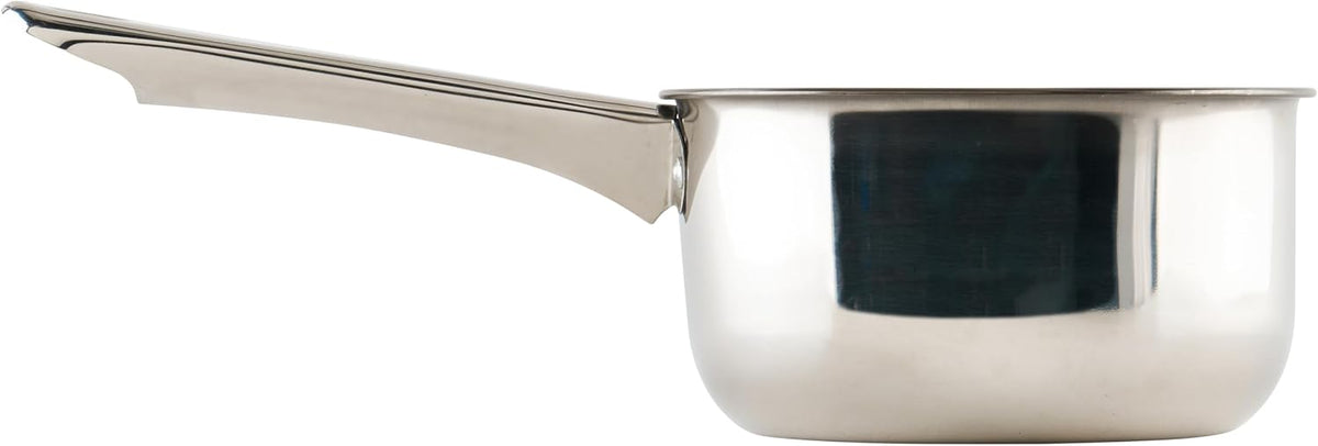 1 1/2 qt Mirror Finish Stainless Steel Sauce Pan with Cover