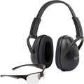 Allen Company Blocker Earmuff and Shooting Glasses Combo - Ear and Eye Safety - Hearing Protection and Noise