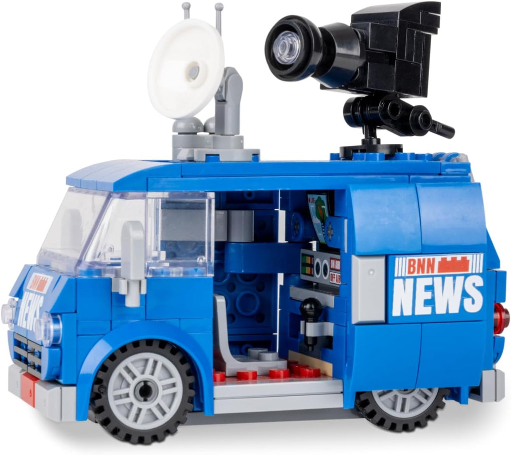 Mini City Van Building Set, 234-Piece Brick Vehicle Construction