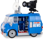 Mini City Van Building Set, 234-Piece Brick Vehicle Construction