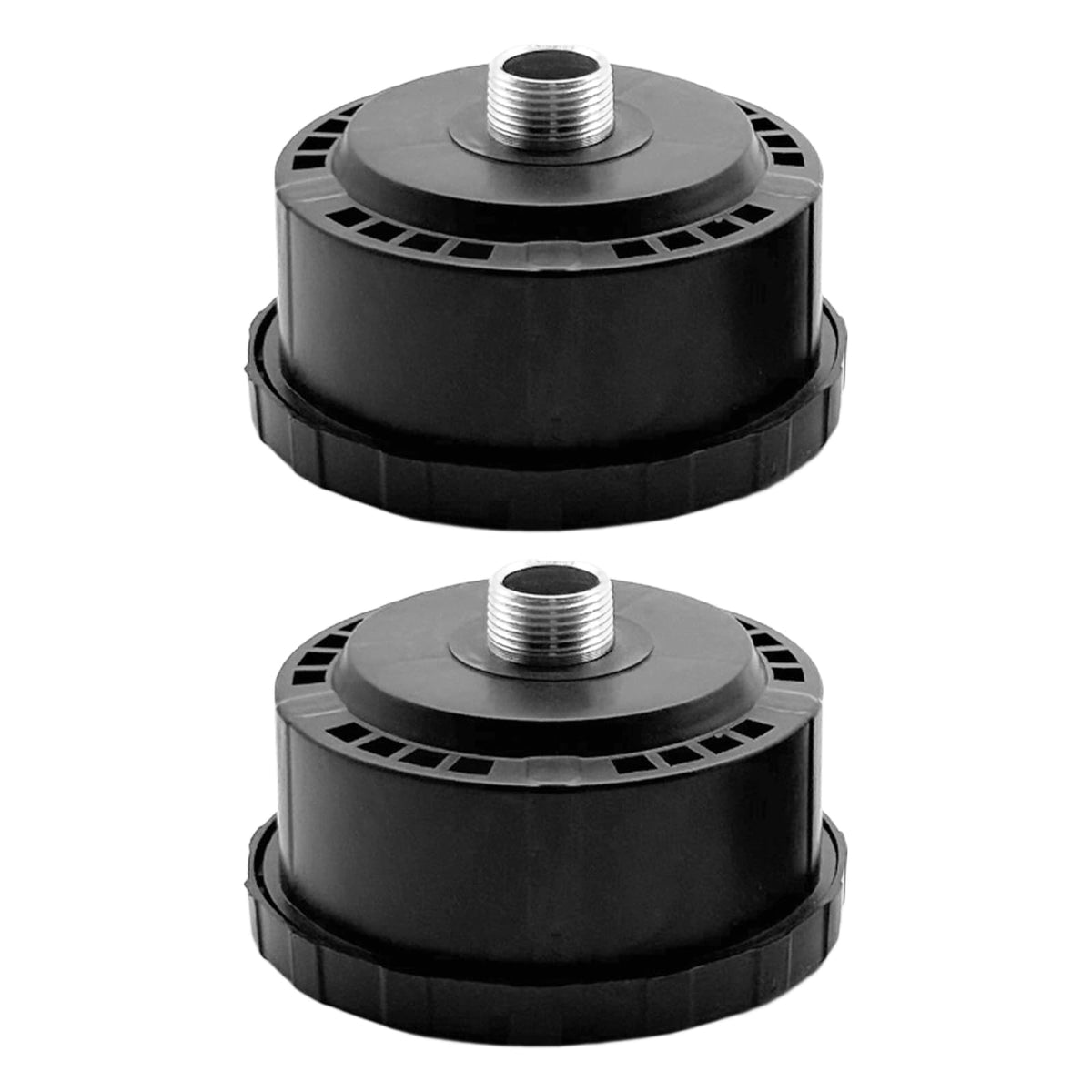 Flylin 2Pcs 25mm Air Compressor Muffler Central Pneumatic Compressor Parts
