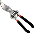 GARDEN GURU Classic Bypass Pruning Shears Clippers – Heavy Duty Forged Steel Garden Pruners – Safety Lock – Non Slip