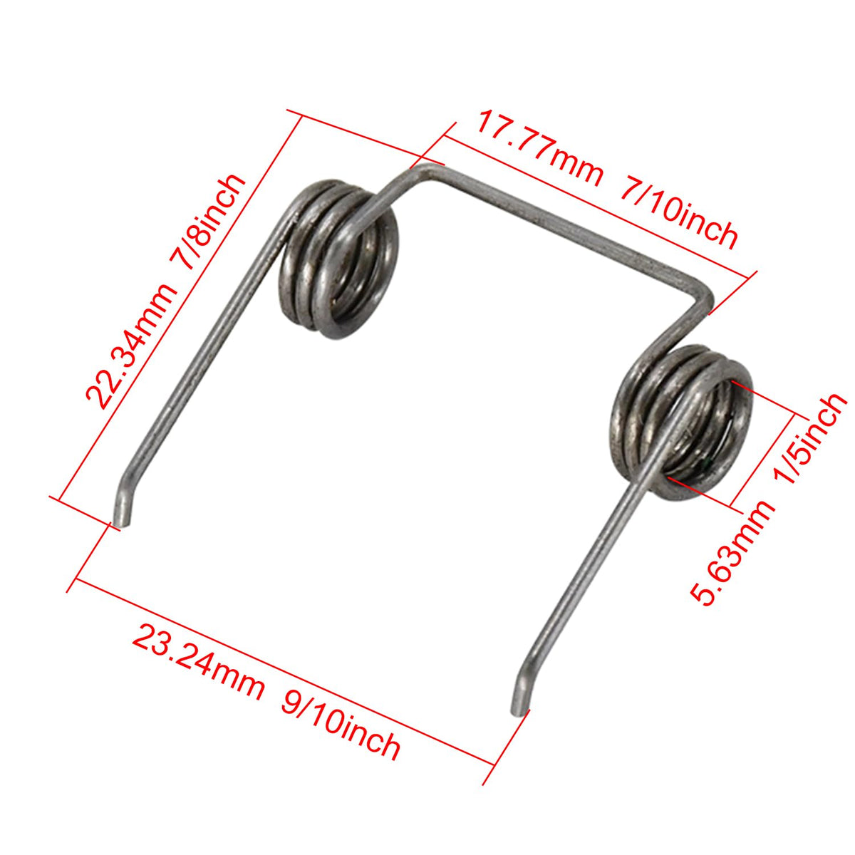 Molloparts 12 PCS 877-761 Feeder Spring Compatible with Hitachi for Metabo HPT NV45AE NV45AES NV50A1 NV50A1M NV50AP2 NV45AA NV45AB NV45AB2 NV45AB2M NV45AB2(S)