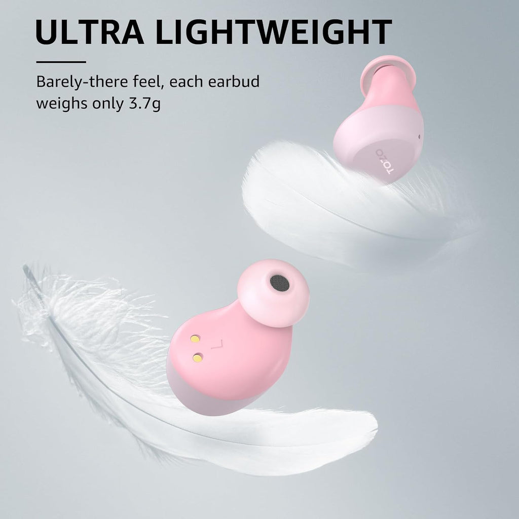 A1 Wireless Earbuds Bluetooth 5.3 Light Weight in Ear IPX5 Waterproof Headphones 2 Mic for AI Calls, Immersive
