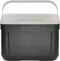 Large 30 Quart Hard-Sided Cooler, 42-Can Capacity, Rugged Outdoor Ice Chest for Camping, Fishing, Tailgating, Beach