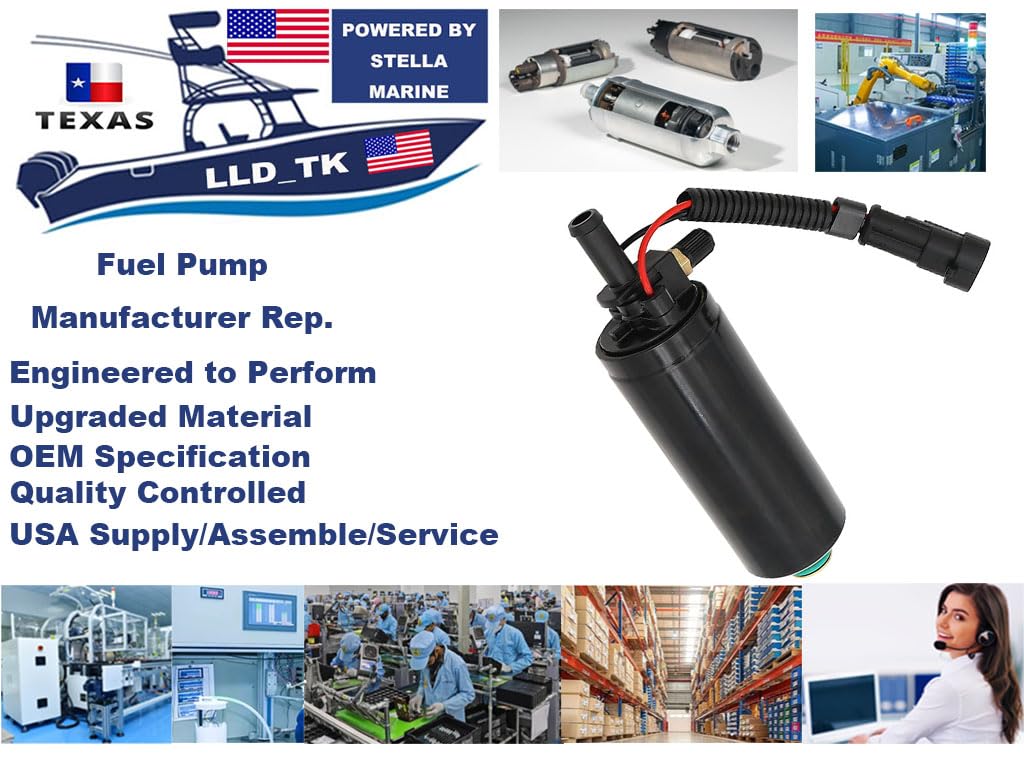 E-TEC Fuel Pump for Evinrude Johnson OMC BRP Outboard