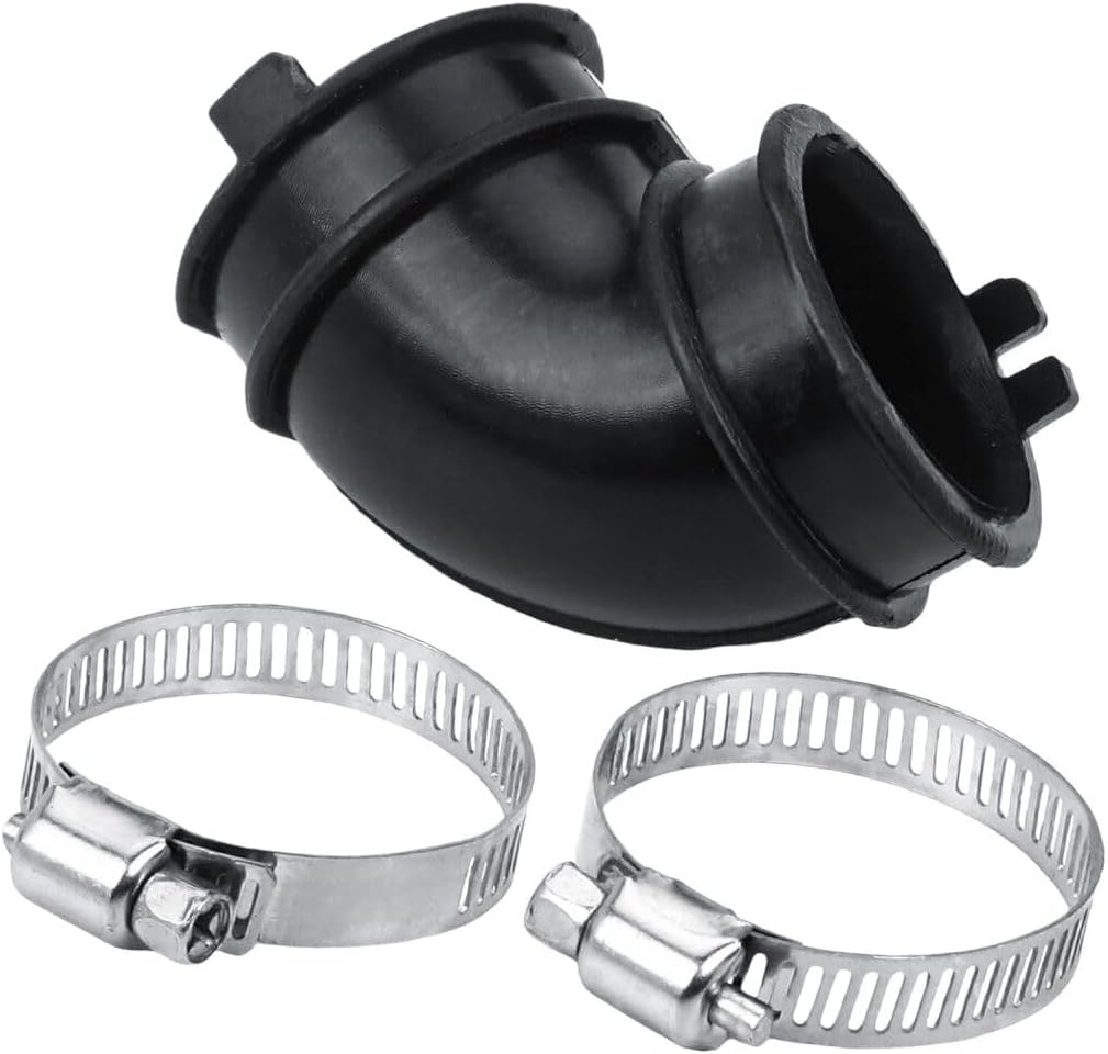 W10195114 Dishwasher Circulation Pump to Sump Hose Compatible for Whirlpool Kenmore Maytag 2312026, AP5618621, PS3651318, W10445975VP -BLACK