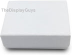 TheDisplayGuys 25 Cardboard Jewelry Gift Boxes with Inserts - White Swirl