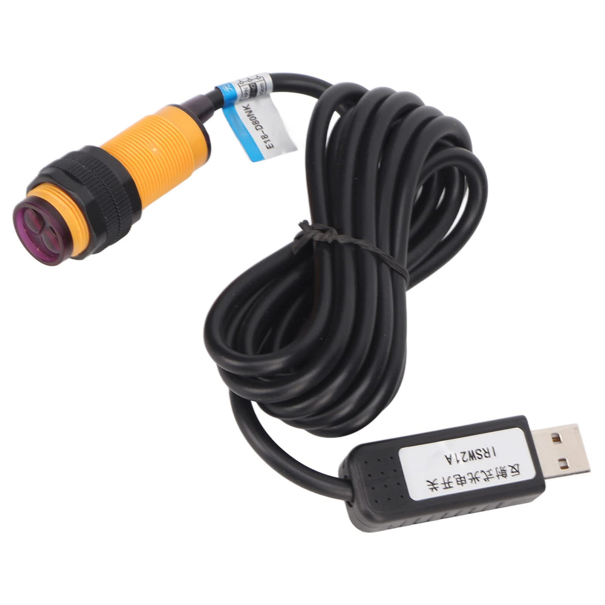 USB Infrared Reflective Photoelectric Switch Sensor for Gaming, Office, Mechanical Equipment
