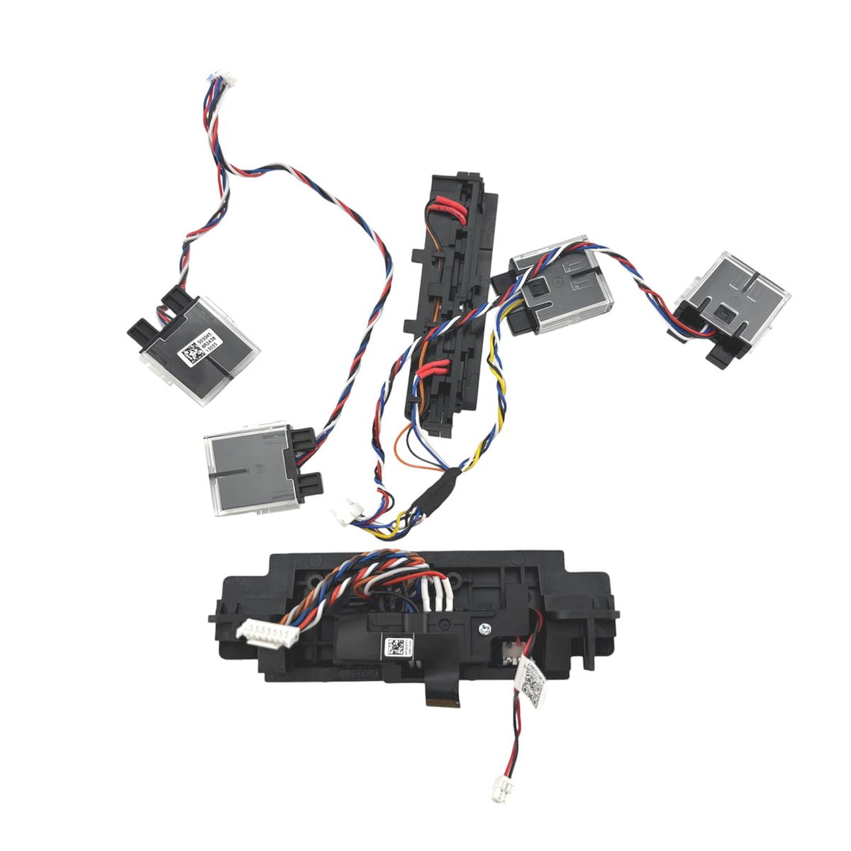 Edge & Cliff Detection Sensor Module Assembly Compatible with Roborock Q8 Max Q8 Max+ Robotic Vacuum Cleaner - Left, Right and Front Drop Sensors Cable Set