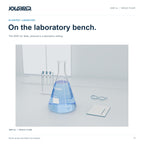 2000 mL Erlenmeyer Flask, 3.3 Borosilicate Glass, Narrow Mouth