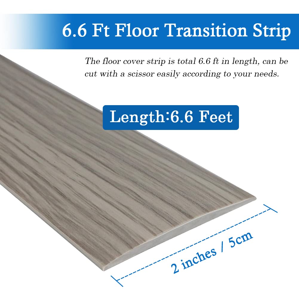 Vinyl Floor Transition Strip Self Adhesive Threshold Strip 2" W