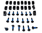 Bumper End Cap Torx Screw & U-Nut 36pc Kit Fits 97-06 Wrangler TJ Hardware