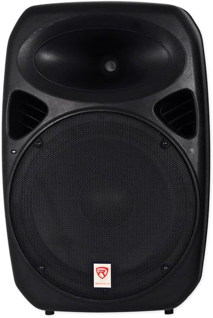 15" Passive DJ/PA Speaker, 1500W Peak, 375W RMS, 2.5" Voice Coil, ABS Cabinet, 25mm Compression Horn Driver, 8 Ohm