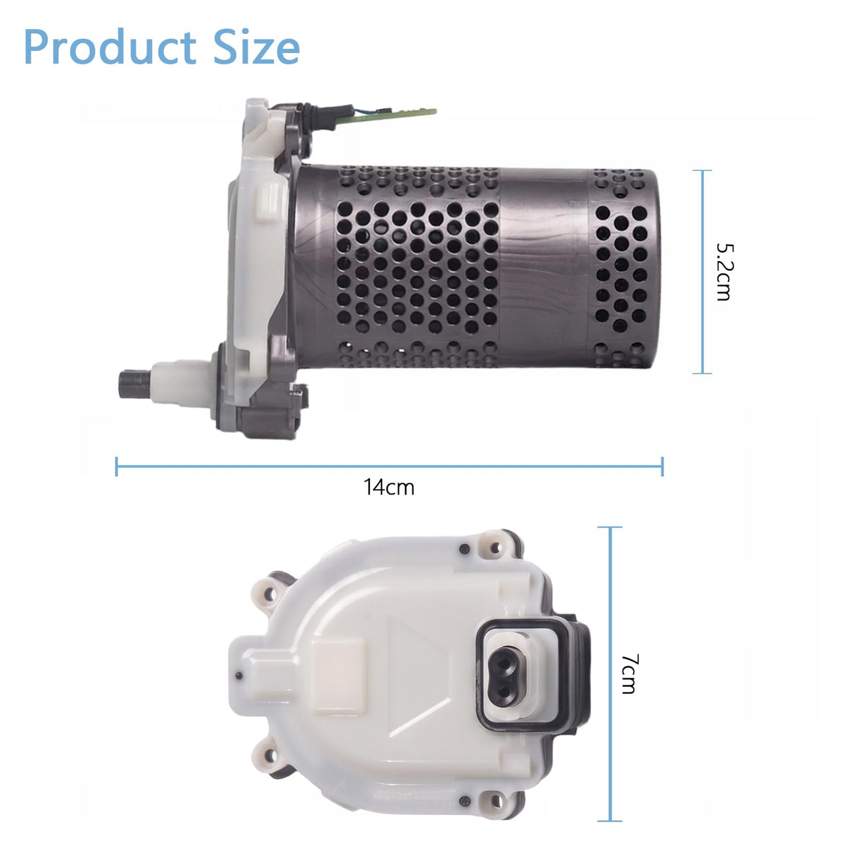 VANKOSPHERE Motor and Main Body Assembly for Dyson V10 SV12, Pre-Assembled Motor Housing with Screwdriver Set, Replaces Part No. 969596-05, Compatible with V10 Absolute Animal Motorhead