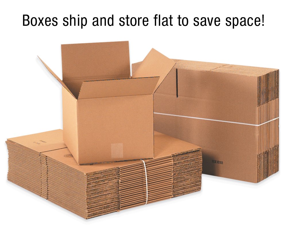 Moving Boxes Large 20"L x 18"W x 14"H 10-Pack, Cardboard Box for Shipping, Moving, Mailing, Packing, Packaging and
