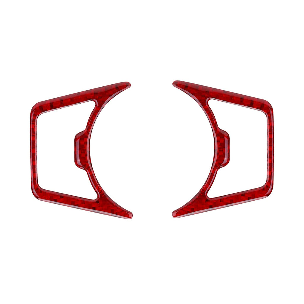 nuoozy Red Headlight Switch Frame Cover Trim Compatible with Ford Explorer