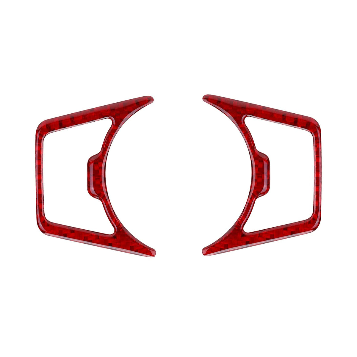 nuoozy Red Headlight Switch Frame Cover Trim Compatible with Ford Explorer