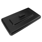 Black Plastic Ice Cream Maker Lid, Protective Cover for Machine