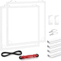 2 Sets Window Screen Frame Kit 5/16 in x 1/8 in x 36 Inch Build or Repair Window Screens – Cut to Size，No Mesh