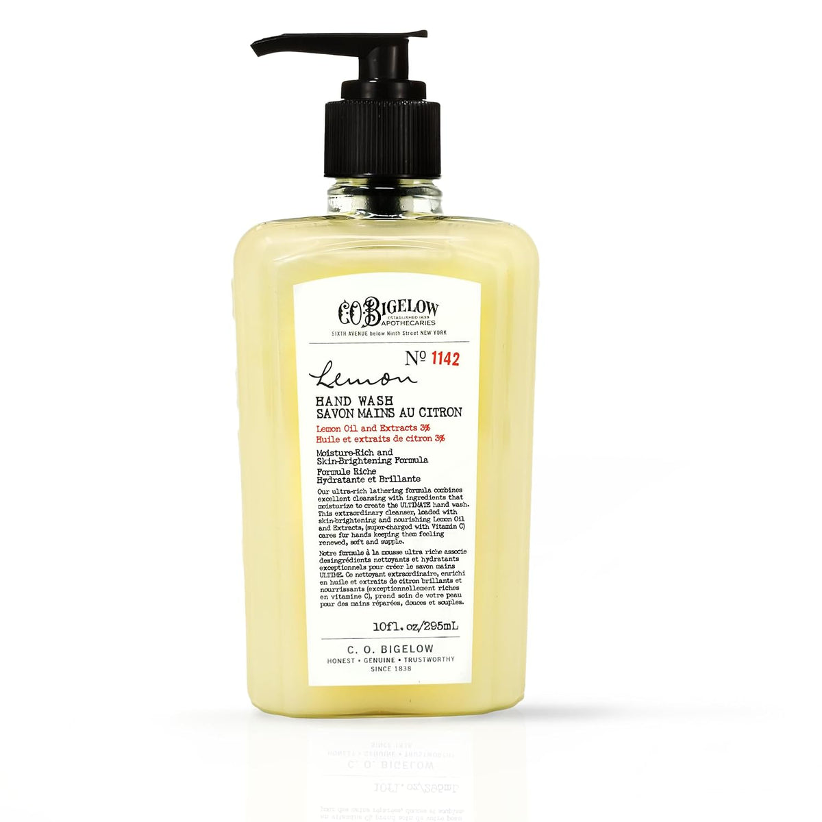 C.O. Bigelow Lemon Hand Wash, 10 fl oz