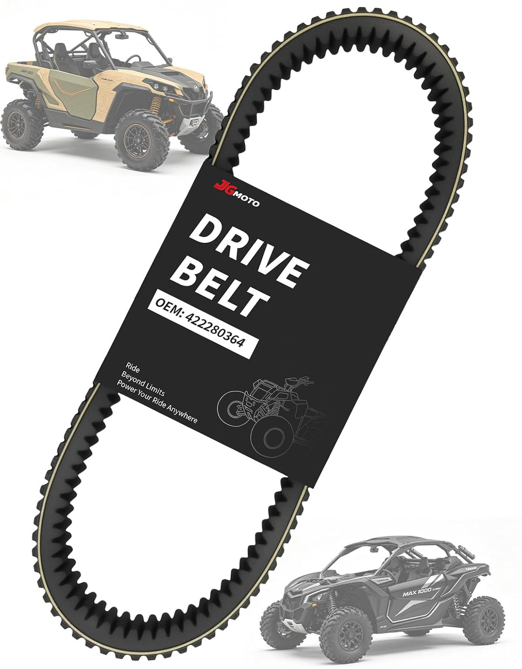 422280364 Drive Belt for Can-Am Commander 800/1000 Maverick 1000