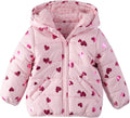 Girls' Fleece Lined Puffer Jacket Coat
