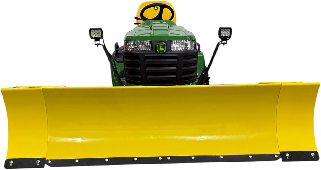 118.624 18-Inch Plow Wings Snow Blade Extension Kit for John Deere (Yellow) – Replaces OEM LP53767
