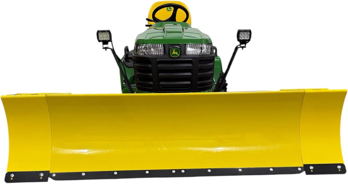 118.624 18-Inch Plow Wings Snow Blade Extension Kit for John Deere (Yellow) – Replaces OEM LP53767