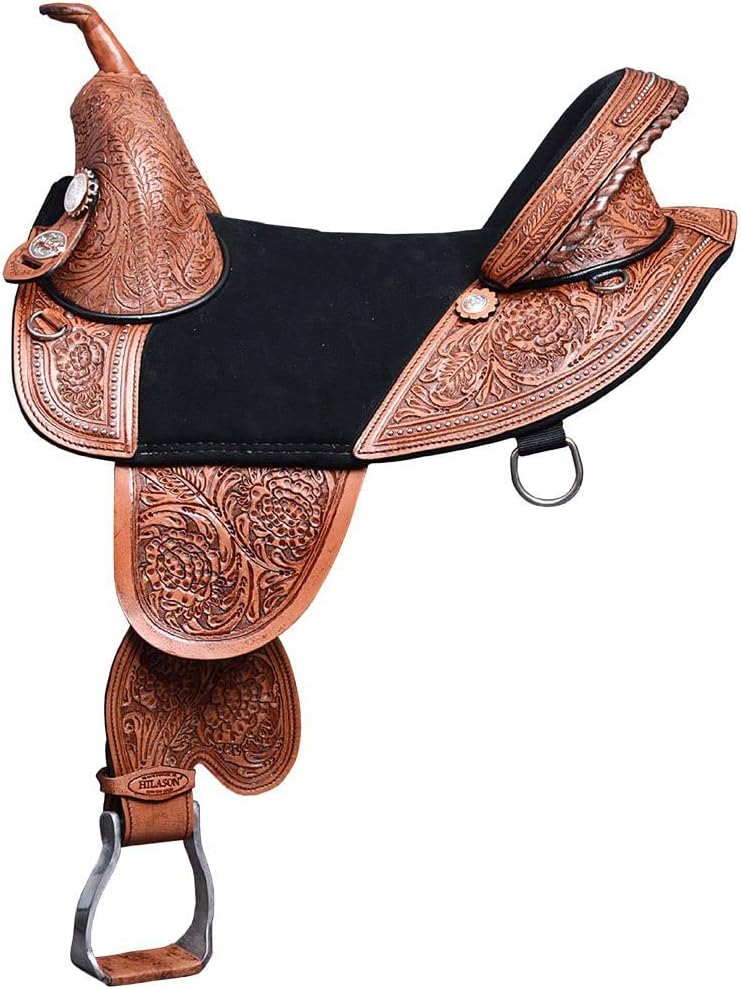Western Horse Treeless Trail Barrel Saddle American Leather