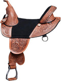 Western Horse Treeless Trail Barrel Saddle American Leather