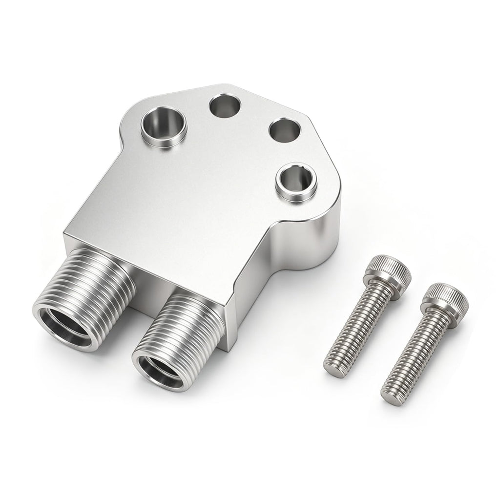 AUTOVIC 90 Degree AC Compressor Fittings for Sanden 7B10 Peanut Compressor