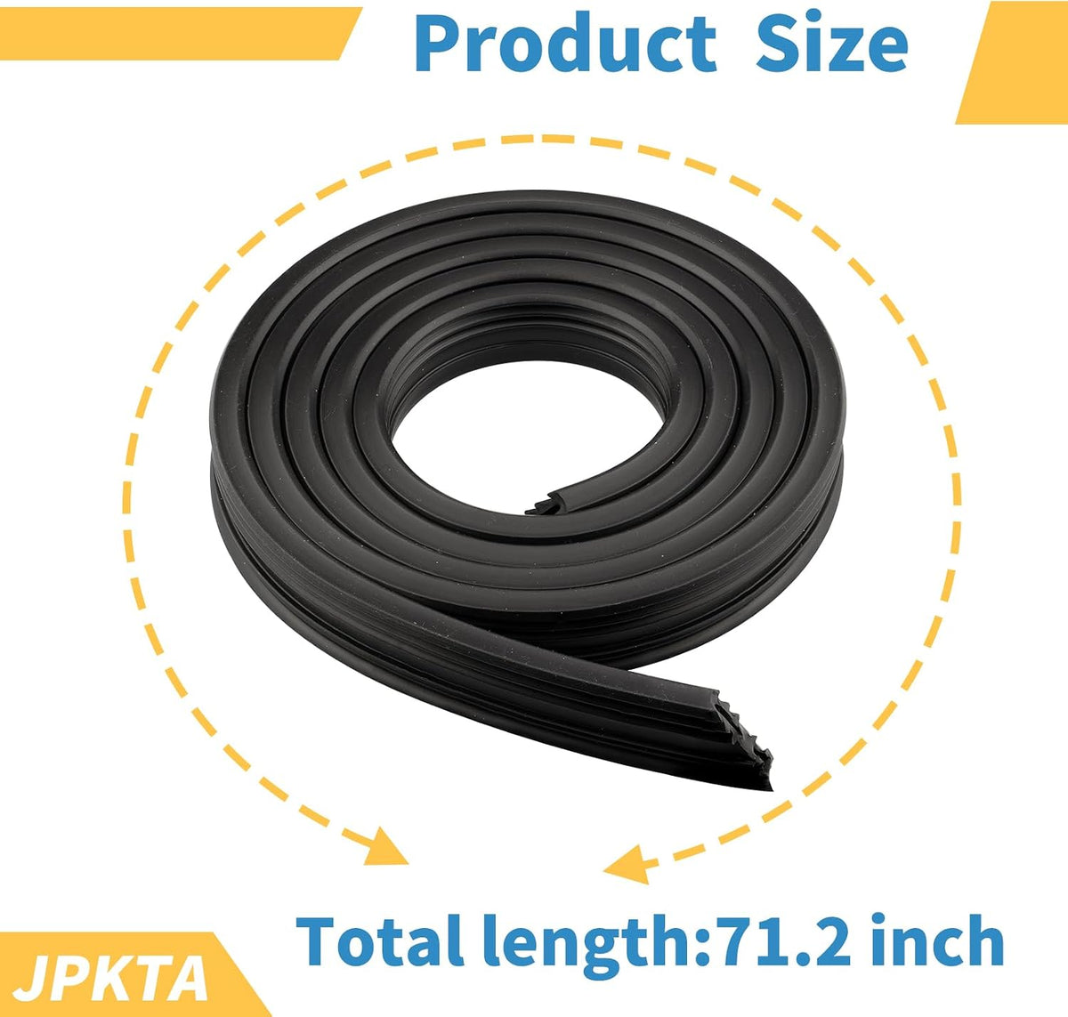 00494772 Dishwasher Door Seal Replacement Part Compatible with Bosch Dishwasher Door Rubber Gasket 494772