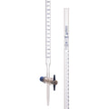 Burette, 50mL - Class B - with PTFE Stopcock - Blue Graduations - Borosilicate Glass