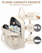 Diaper Bag Backpack, Baby Bag Backpack Baby Essentials for Mom Dad