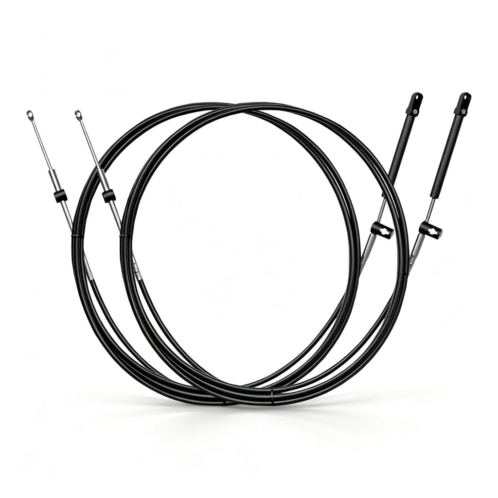 CC17914 14ft Boat Throttle Shift Cables for Mercury MerCruiser Marine - 2pc