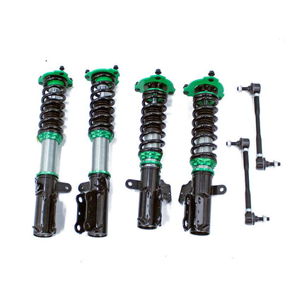 R9-HS2-080_1 Hyper-Street II Coilover Suspension Lowering Kit, Mono-Tube Shock w/ 32 Click Rebound Setting, Full