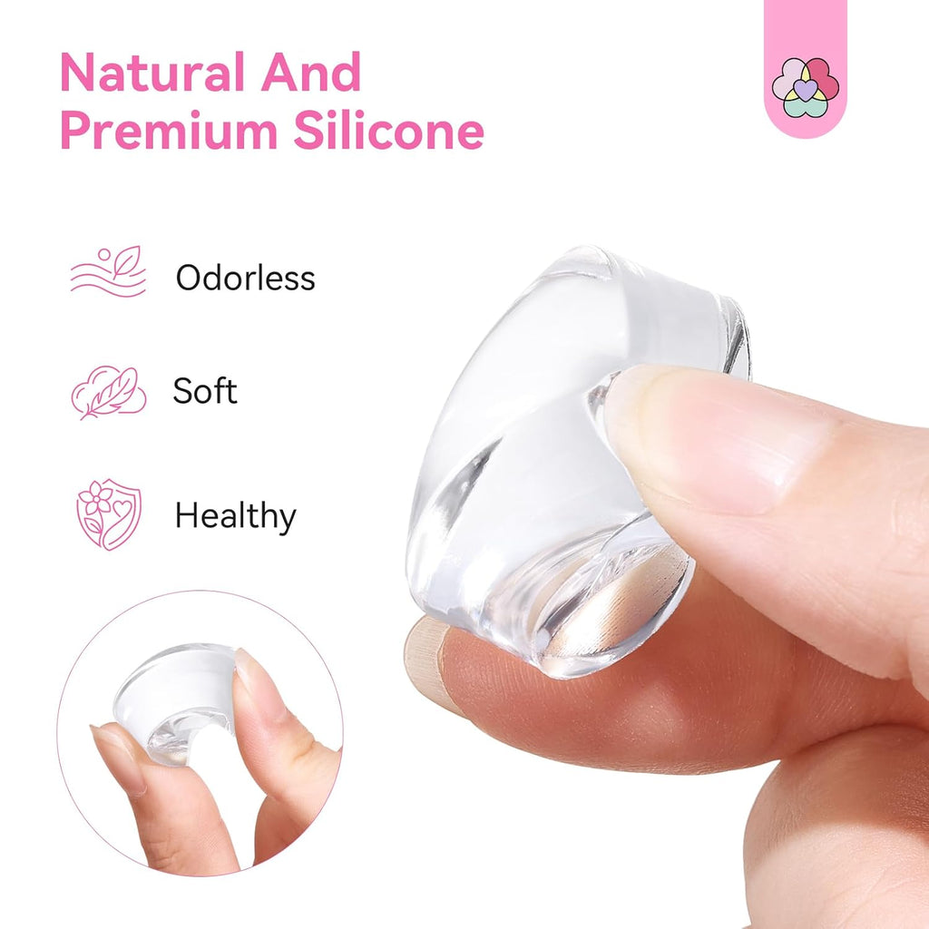 French Tip Tool Silicone Nail Stamper 4PCS