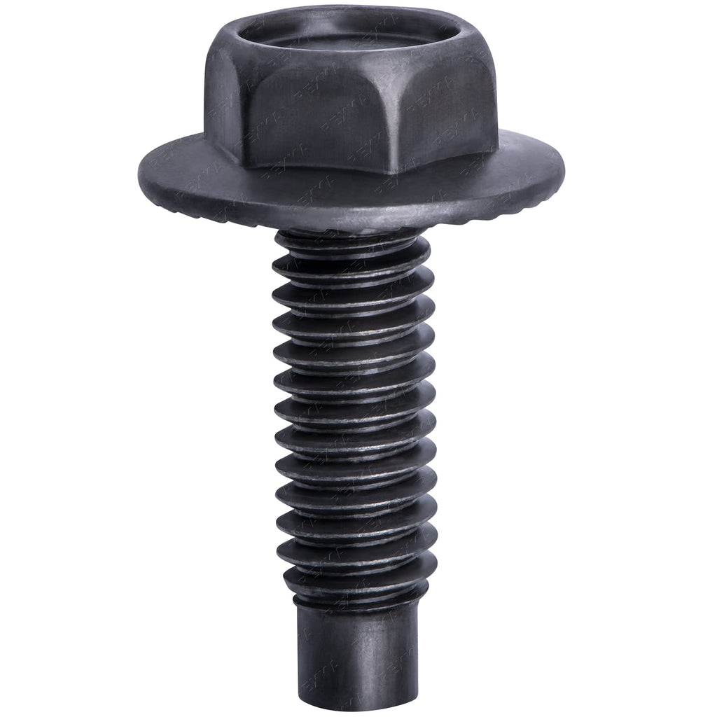 Rexka 15pcs 5/16"-18 X 1 Hex Washer Head Spin Lock Body Bolts