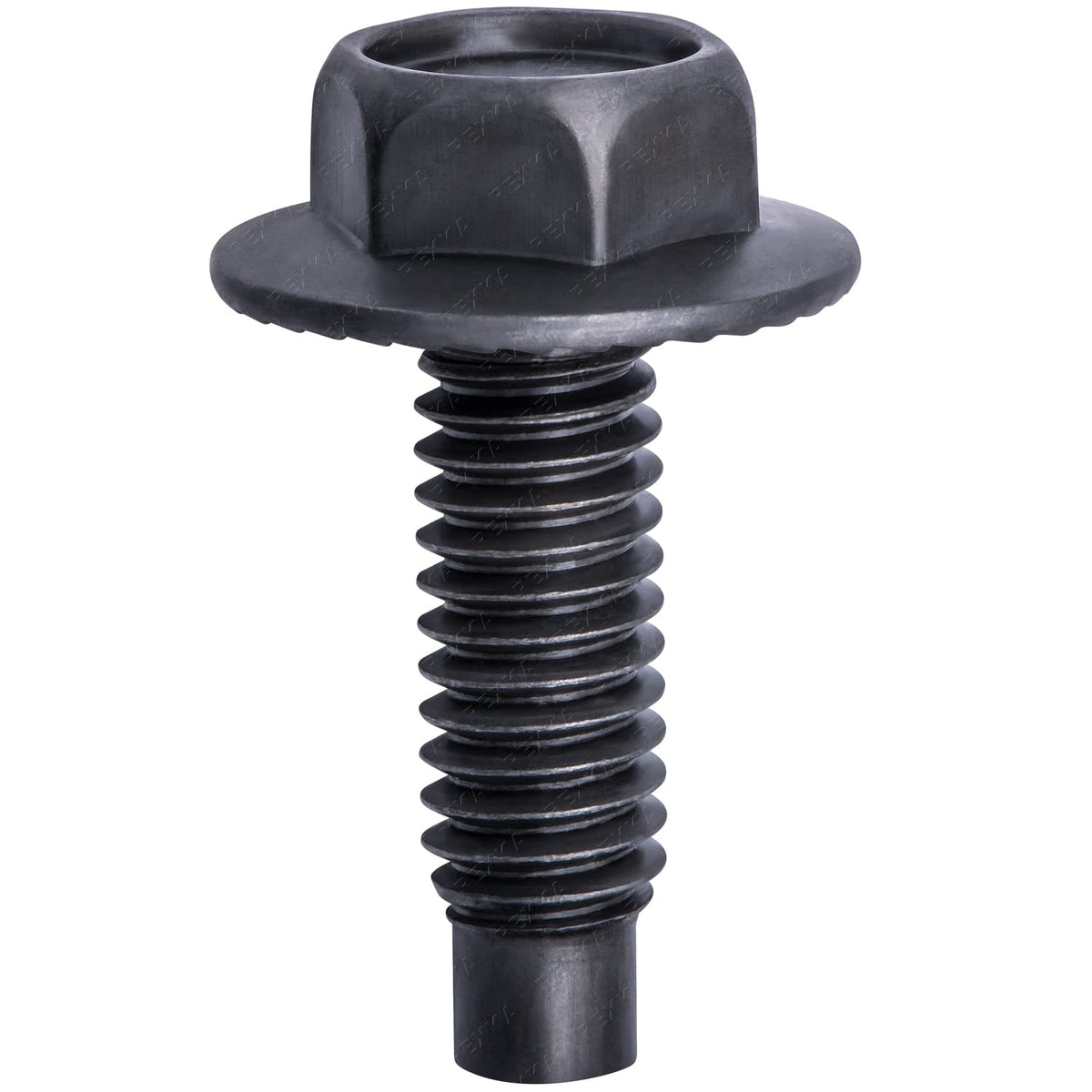 Rexka 15pcs 5/16"-18 X 1 Hex Washer Head Spin Lock Body Bolts