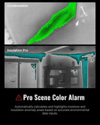 HSFTOOLS F2VW Thermal Camera with 2MP Visual Cam, 640x480 Super Resolution