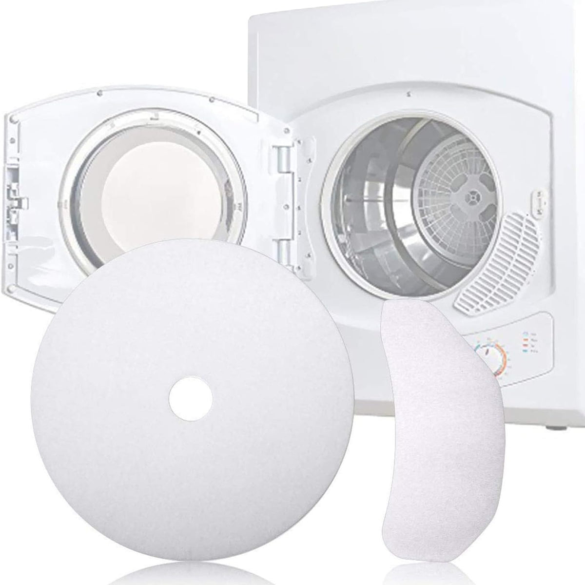 20/25/30/40Pcs Clothes Dryer Exhaust Filter Portable Dryer Lint Filter Replacement For Panda/MagicChef/Sonya