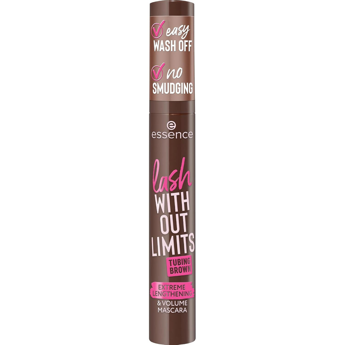 essence Lash Without Limits Extreme Brown Tubing Mascara, Waterproof