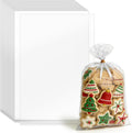 100 Pack 12 x 18 inch 1 Mil Clear Plastic Flat Poly Bags Clothing