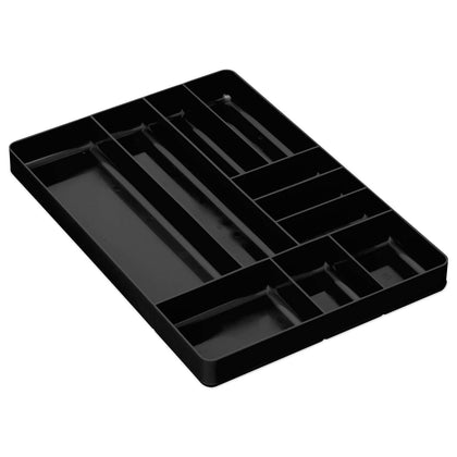 Ernst MFG 10 Compartment Drawer Organizer: Heavy Duty Stackable Tray for Automotive Tool Organization -Low Profile