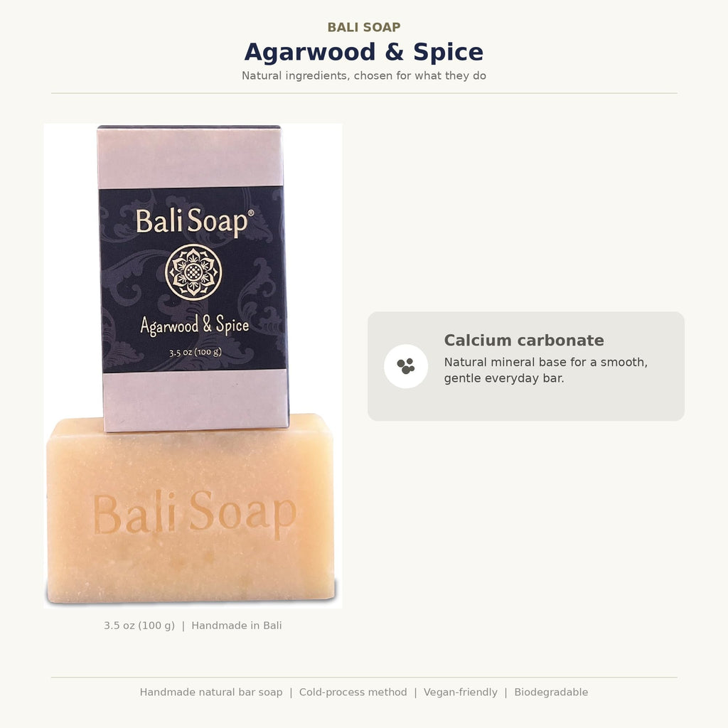 Masculine Collection Natural Soap for Men, 6 Bars