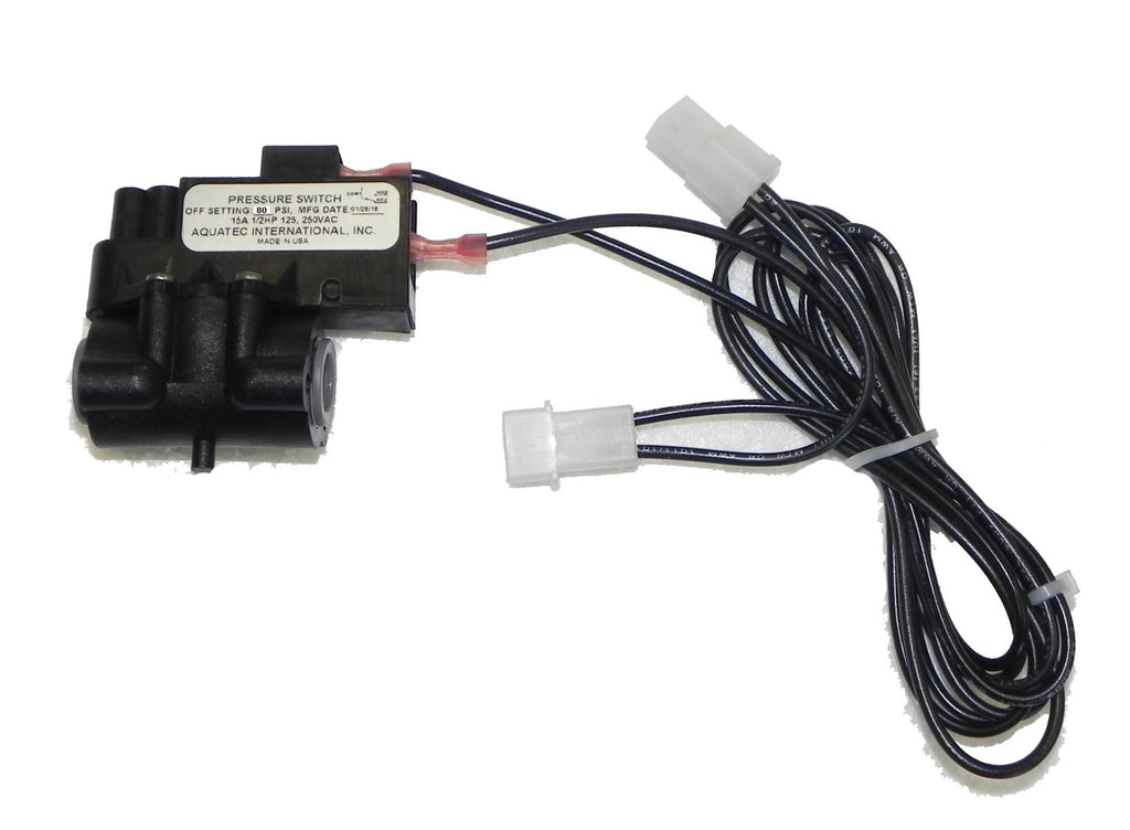 AquaTec RO Reverse Osmosis Water Pump Pressure Switch 80 psi, 1/4 in