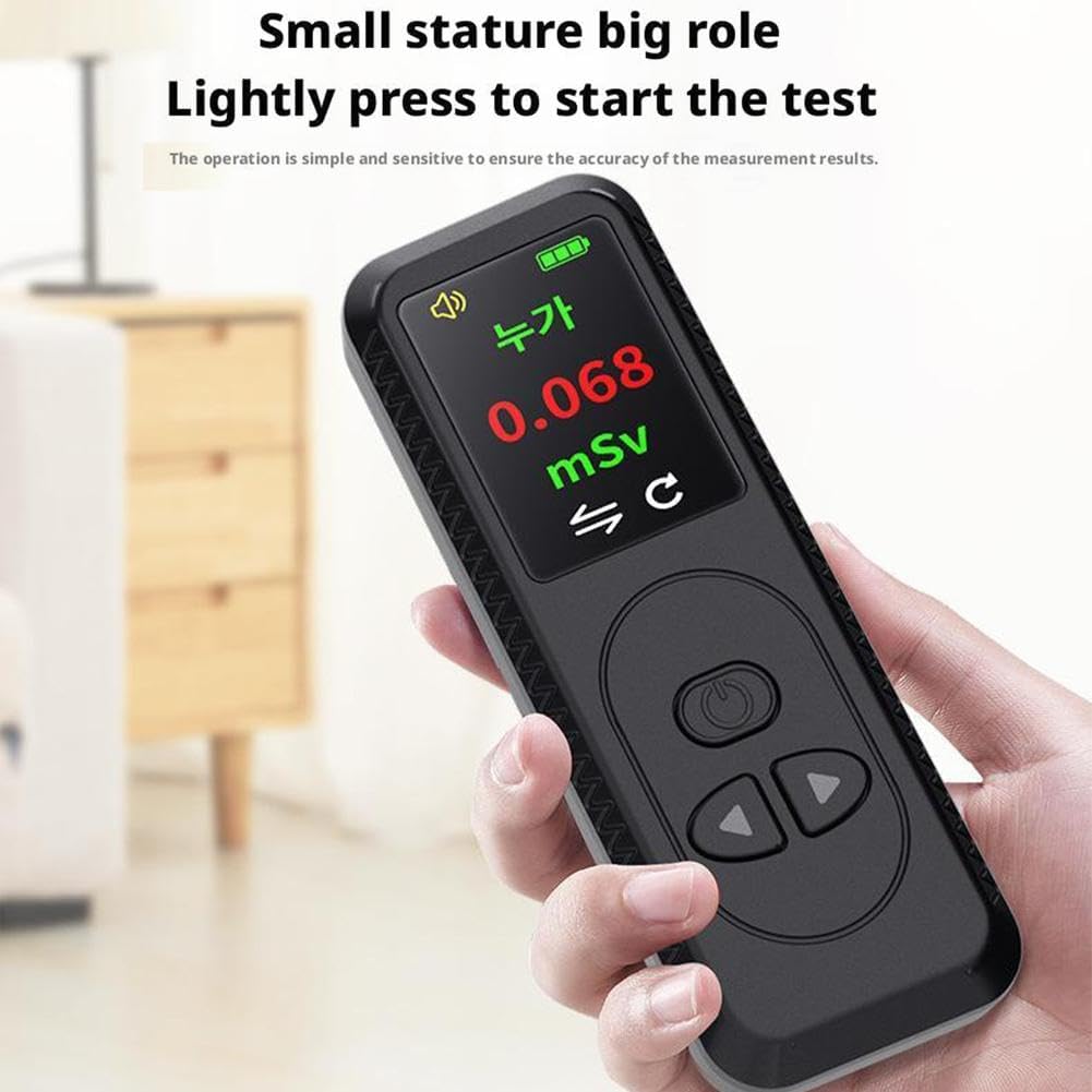 Nuclear Radiation Detector, Portable Handheld Geiger Counter, Household Nuclear Radiation Tester for Beta Gamma X Ray